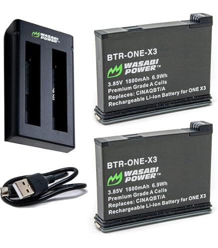 Amazon.com: VI VINTRONS Battery for INSTA360 One X, : Electronics